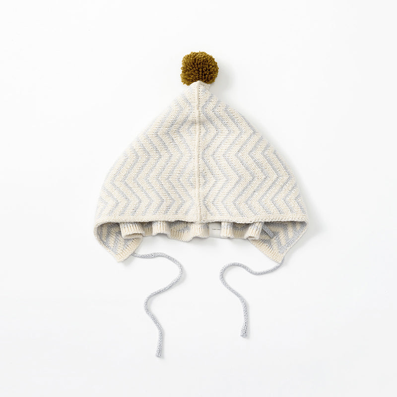 마르마르 키즈 모자 일본 베이비 야마지 모모 보넷 니트 Yamaji mizu