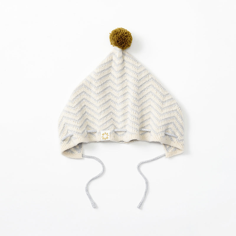 마르마르 키즈 모자 일본 베이비 야마지 모모 보넷 니트 Yamaji mizu