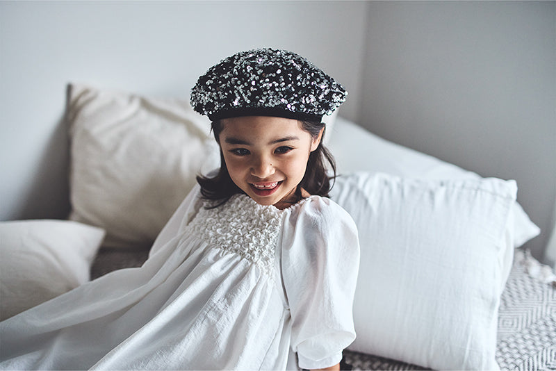 마르마르 키즈 아기 원피스 일본 유아 치마 폼파더 드레스 리프 white