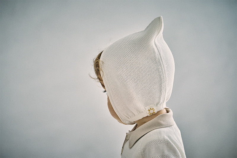 마르마르 키즈 아기 모자 일본 베이비 미니 비니 니트 shiro