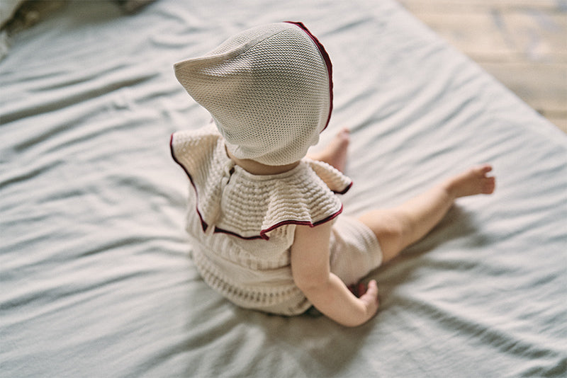 마르마르 키즈 아기 모자 일본 베이비 미니 비니 니트 beni