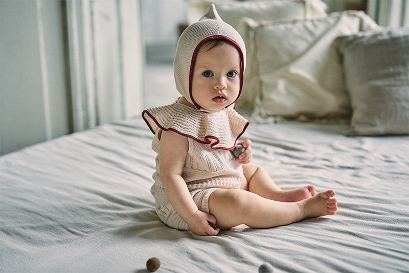 마르마르 키즈 아기 모자 일본 베이비 미니 비니 니트 beni