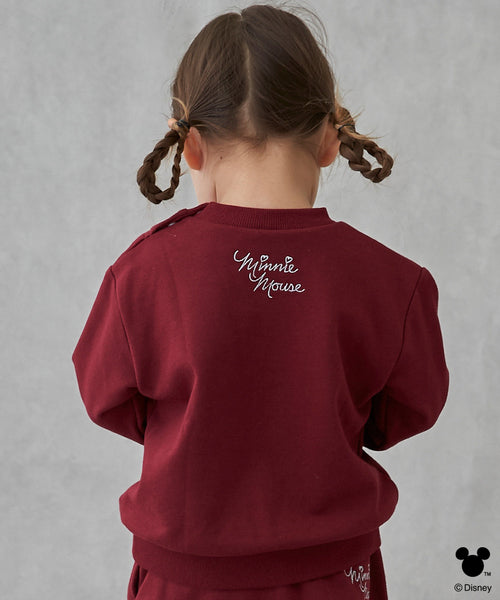 petit main 키즈 티셔츠 일본 쁘띠메인 유아 어플리케 트레이너 맨투맨 4컬러