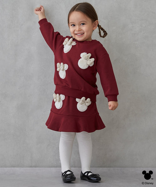 petit main 키즈 티셔츠 일본 쁘띠메인 유아 어플리케 트레이너 맨투맨 4컬러