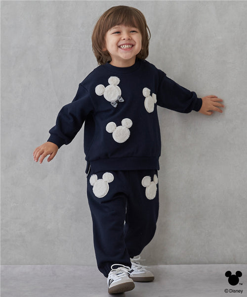 petit main 키즈 티셔츠 일본 쁘띠메인 유아 어플리케 트레이너 맨투맨 4컬러