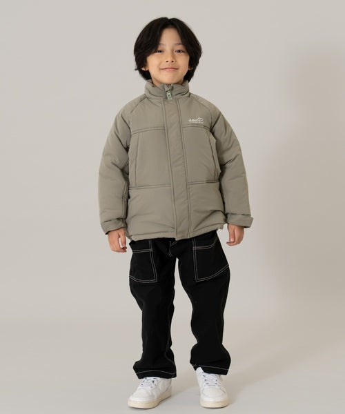 petit main 키즈 패딩 일본 쁘띠마인 유아 안솜 블루종 심플 로고 6컬러