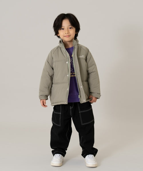 petit main 키즈 패딩 일본 쁘띠마인 유아 안솜 블루종 심플 로고 6컬러