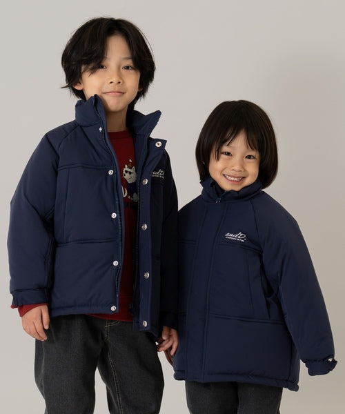 petit main 키즈 패딩 일본 쁘띠마인 유아 안솜 블루종 심플 로고 6컬러