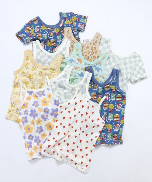 Breeze Kids T-shirt Japanese Toddler Long Sleeve Sesame Street Fur-Free Strainer 5 Colors 