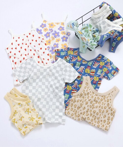 Breeze Kids T-shirt Japanese Toddler Long Sleeve Sesame Street Fur-Free Strainer 5 Colors 