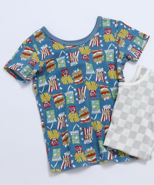 Breeze Kids T-shirt Japanese Toddler Long Sleeve Sesame Street Fur-Free Strainer 5 Colors 