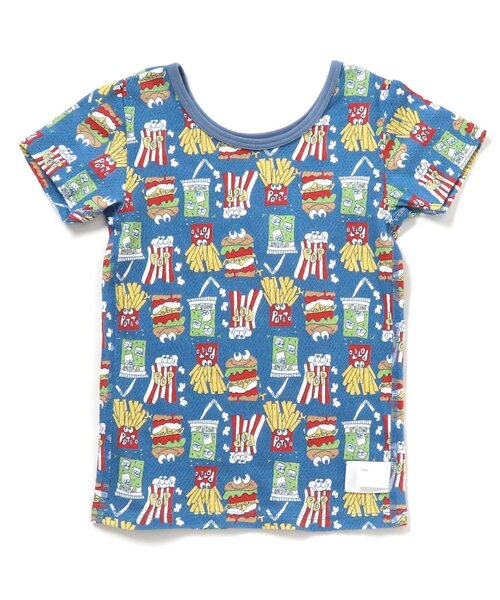 Breeze Kids T-shirt Japanese Toddler Long Sleeve Sesame Street Fur-Free Strainer 5 Colors 