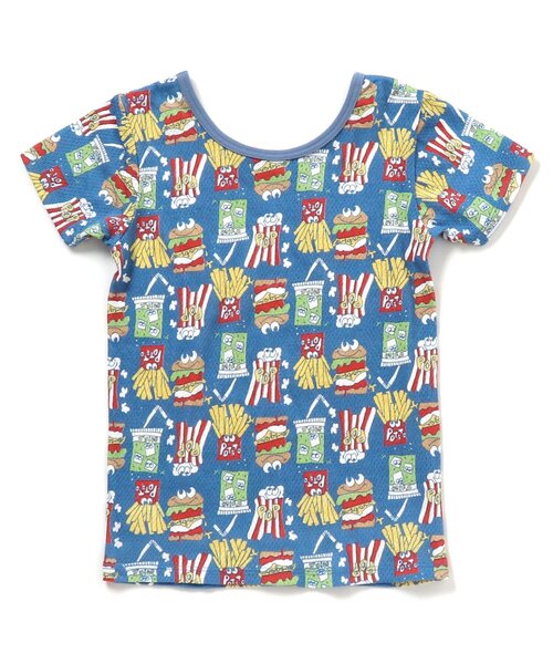 Breeze Kids T-shirt Japanese Toddler Long Sleeve Sesame Street Fur-Free Strainer 5 Colors 