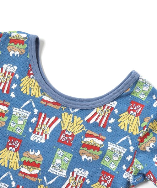 Breeze Kids T-shirt Japanese Toddler Long Sleeve Sesame Street Fur-Free Strainer 5 Colors 