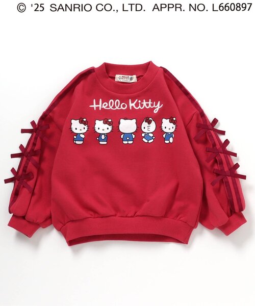 Sanrio Kids T-shirt Japanese Man-to-Man Hello Kitty Trainer Long Sleeve 3 Colors 