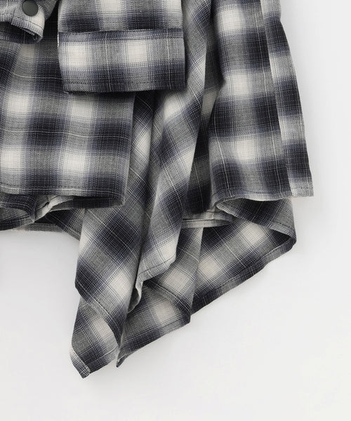 쁘띠메인 키즈 치마 일본 petit main 쁘띠마인 체크 일레헴 스커트