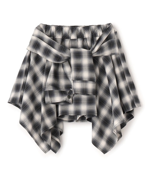 쁘띠메인 키즈 치마 일본 petit main 쁘띠마인 체크 일레헴 스커트