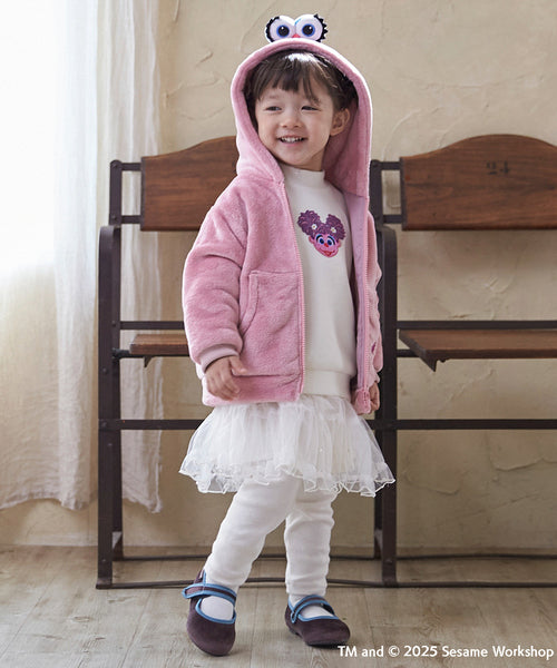 petit main 키즈 자켓 일본 쁘띠메인 유아 씨세임 스트리트 모코모코 후드짚업 3컬러