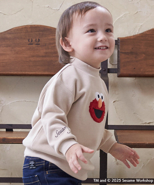 petit main 키즈 티셔츠 일본 쁘띠마인 유아 씨세임 스트리트 긴팔 맨투맨 3컬러