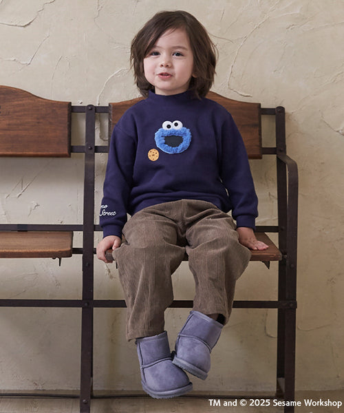 petit main 키즈 티셔츠 일본 쁘띠마인 유아 씨세임 스트리트 긴팔 맨투맨 3컬러