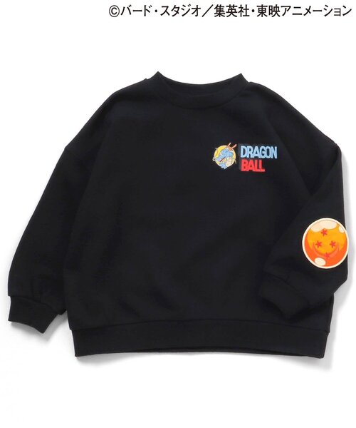 브리즈 키즈 티셔츠 일본 BREEZE 긴팔티 드래곤볼 콜라보 엘보 패치 2컬러