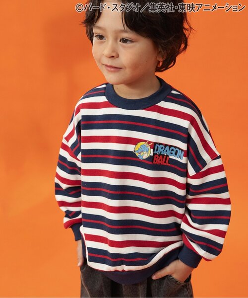 Breeze Kids T-shirt Japanese Toddler Long Sleeve Sesame Street Fur-Free Strainer 5 Colors 