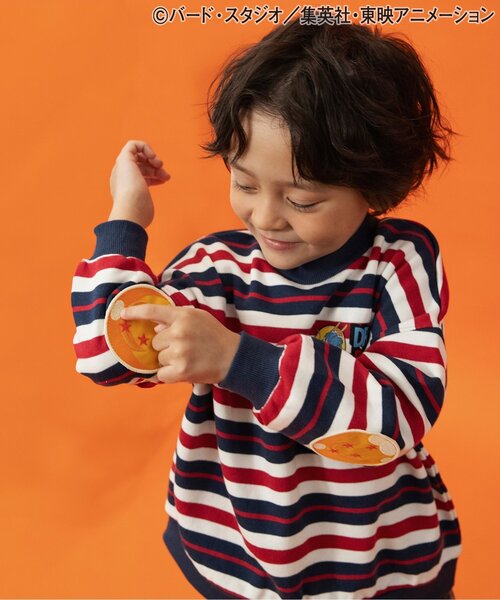 Breeze Kids T-shirt Japanese Toddler Long Sleeve Sesame Street Fur-Free Strainer 5 Colors 