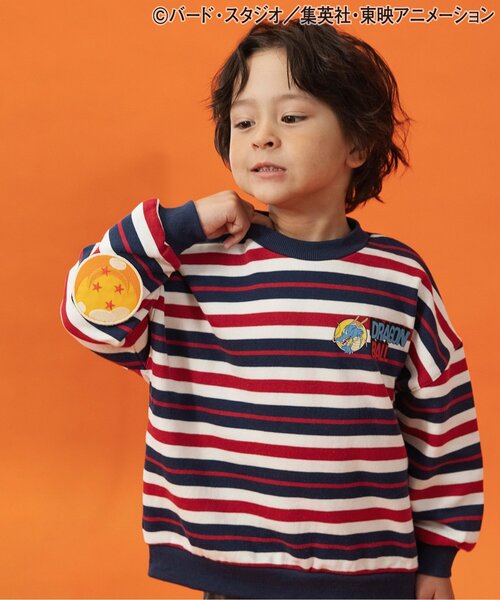 Breeze Kids T-shirt Japanese Toddler Long Sleeve Sesame Street Fur-Free Strainer 5 Colors 