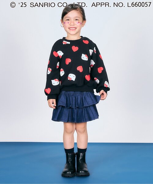 산리오 키즈 티셔츠 일본 맨투맨 헬로키티 트레이너 긴팔 3컬러