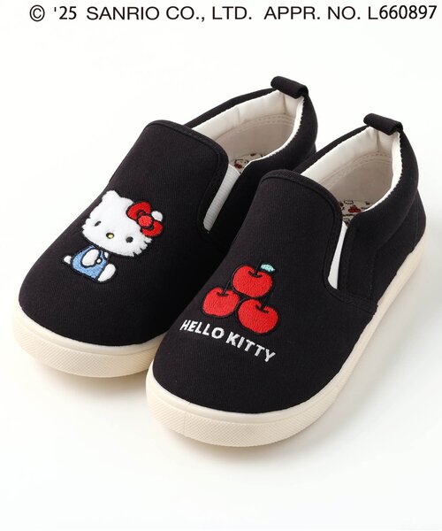 산리오 키즈 신발 일본 SANRIO 운동화 헬로키티 디자인 슬립온 2컬러