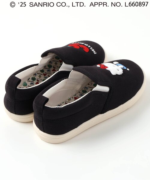 산리오 키즈 신발 일본 SANRIO 운동화 헬로키티 디자인 슬립온 2컬러