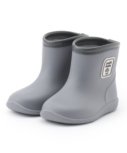 petit main 키즈 신발 일본 쁘띠메인 유아 레인부츠 아소트 장화 3컬러