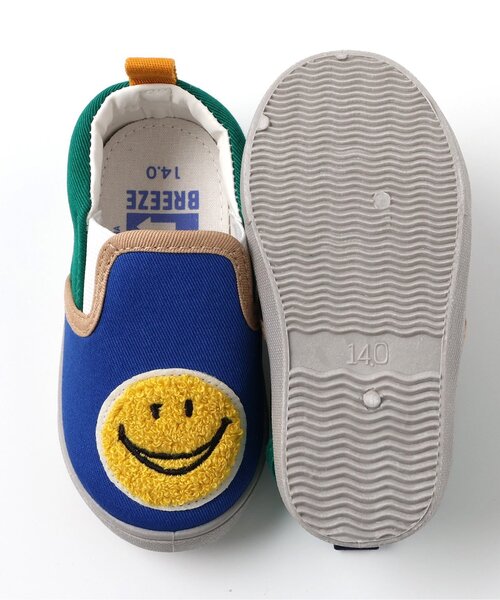 브리즈 키즈 신발 일본 유아 슬립온 겨울 버라이어티 해피 스마일 시리즈 8컬러