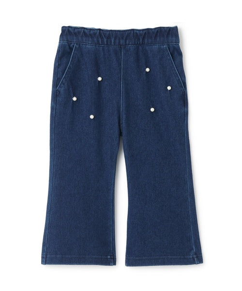 Petit Main Kids Pants Japan Petit Main Toddler Tomo Slim Flare Pants 6 Colors 