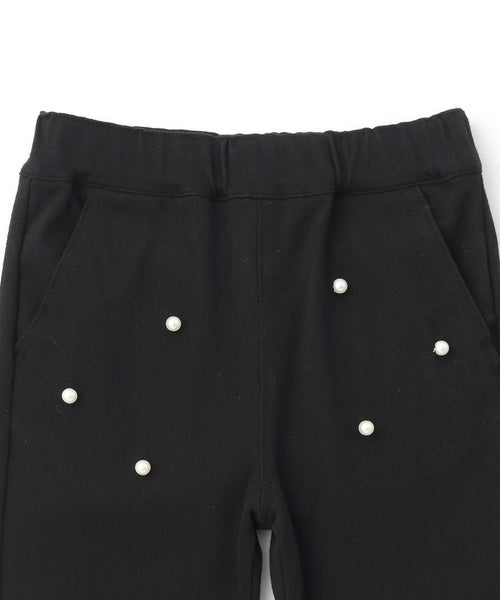 Petit Main Kids Pants Japan Petit Main Toddler Tomo Slim Flare Pants 6 Colors 