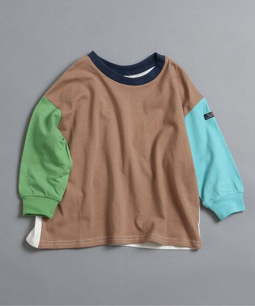 Breeze Kids T-shirt Japanese Toddler Long Sleeve Sesame Street Fur-Free Strainer 5 Colors 