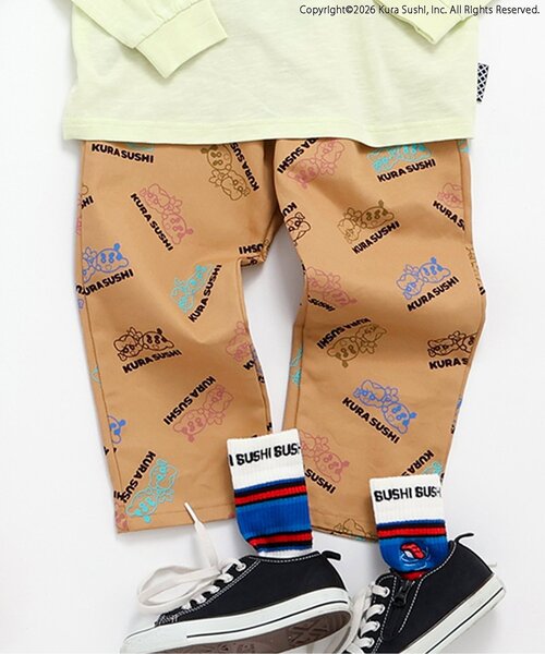 브리즈 키즈 바지 일본 쿠라 스시 콜라보레이션 패턴 팬츠 3컬러
