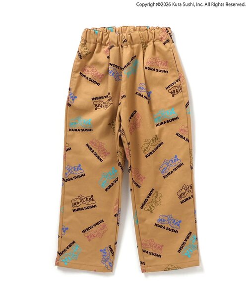 브리즈 키즈 바지 일본 쿠라 스시 콜라보레이션 패턴 팬츠 3컬러