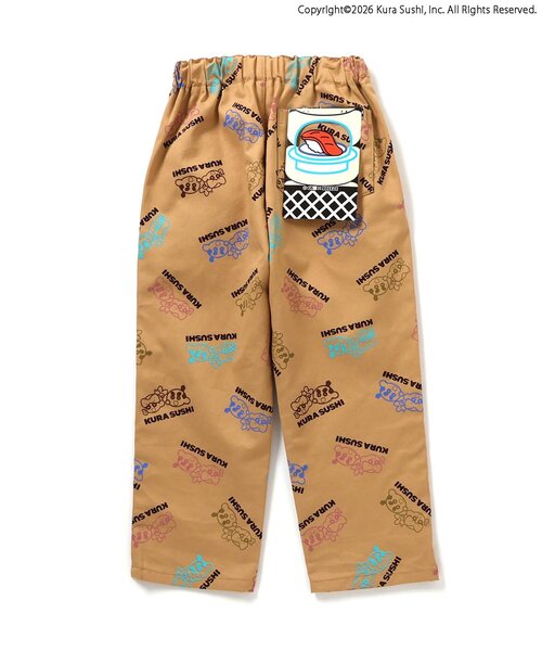 브리즈 키즈 바지 일본 쿠라 스시 콜라보레이션 패턴 팬츠 3컬러