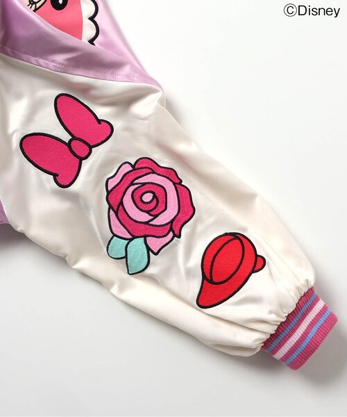 브리즈 키즈 자켓 일본 BREEZE 디즈니 미니마우스 스카잔 핑크