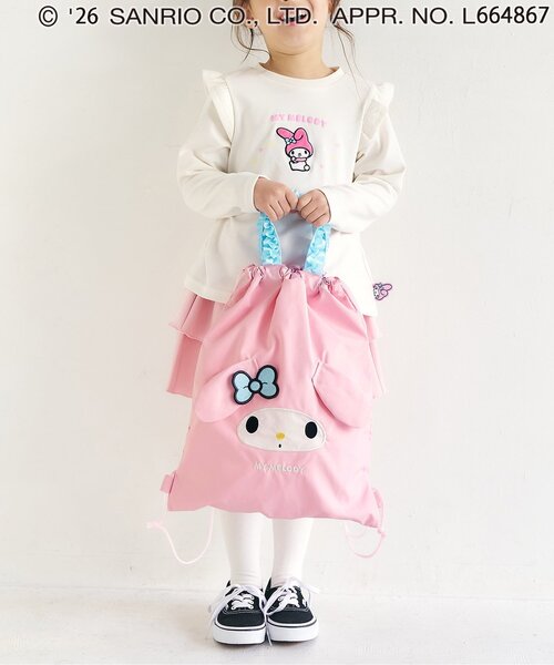 Sanrio Kids T-shirt Japanese Man-to-Man Hello Kitty Trainer Long Sleeve 3 Colors 