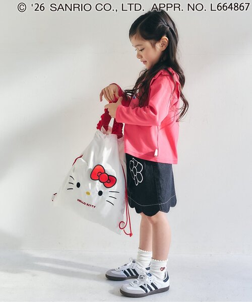 Sanrio Kids T-shirt Japanese Man-to-Man Hello Kitty Trainer Long Sleeve 3 Colors 