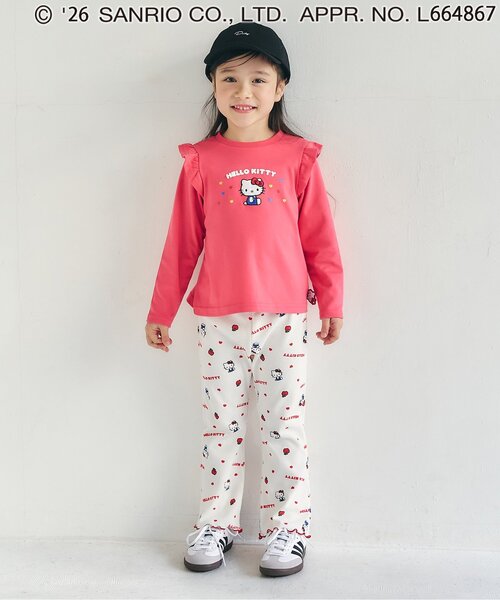 Sanrio Kids T-shirt Japanese Man-to-Man Hello Kitty Trainer Long Sleeve 3 Colors 