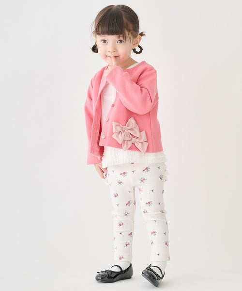 Petit Main Kids Pants Japan Petit Main Toddler Tomo Slim Flare Pants 6 Colors 