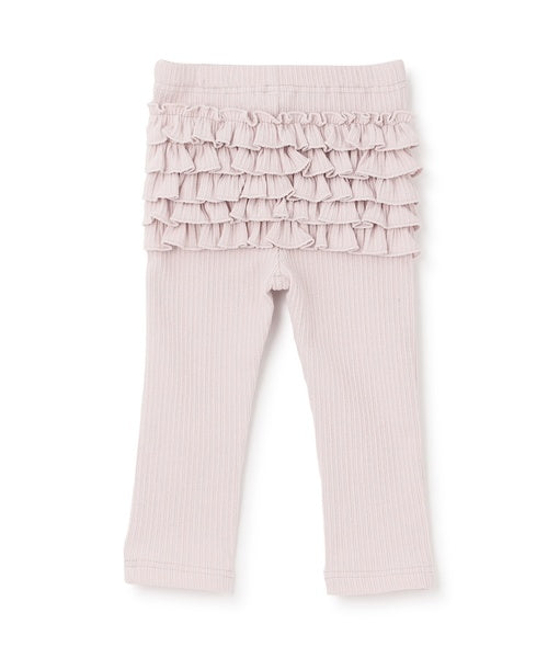 쁘띠메인 키즈 바지 일본 petit main 쁘띠마인 백 프릴 레깅스 팬츠 4컬러