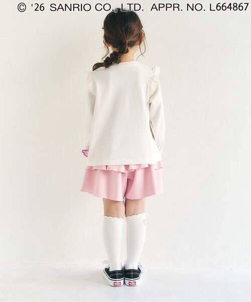 Sanrio Kids T-shirt Japanese Man-to-Man Hello Kitty Trainer Long Sleeve 3 Colors 