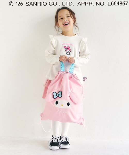 Sanrio Kids T-shirt Japanese Man-to-Man Hello Kitty Trainer Long Sleeve 3 Colors 