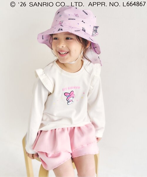 Sanrio Kids T-shirt Japanese Man-to-Man Hello Kitty Trainer Long Sleeve 3 Colors 