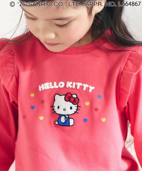 Sanrio Kids T-shirt Japanese Man-to-Man Hello Kitty Trainer Long Sleeve 3 Colors 