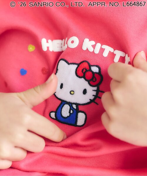 Sanrio Kids T-shirt Japanese Man-to-Man Hello Kitty Trainer Long Sleeve 3 Colors 